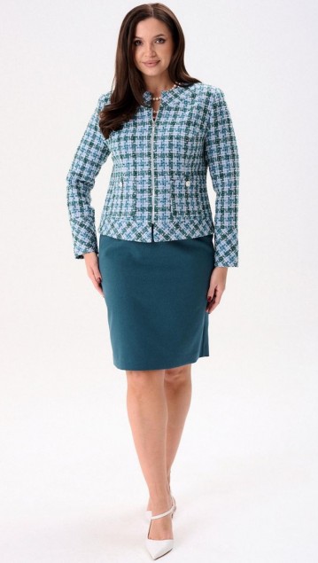 MisLana Костюм 11006 Морская волна фото 3