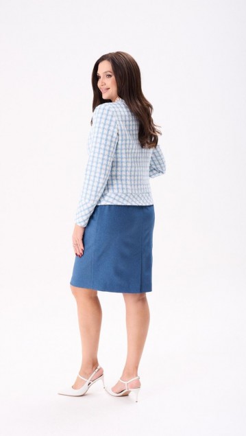 MisLana Костюм 11006 Голубой фото 4