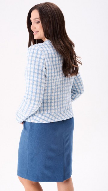 MisLana Костюм 11006 Голубой фото 5