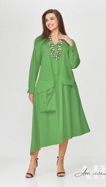 Abbi Платье 1009 зеленый 
