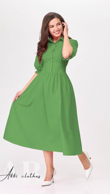 Abbi Платье 1013 зеленый 
