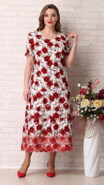 Aira-Style Платье 742 Розы 
