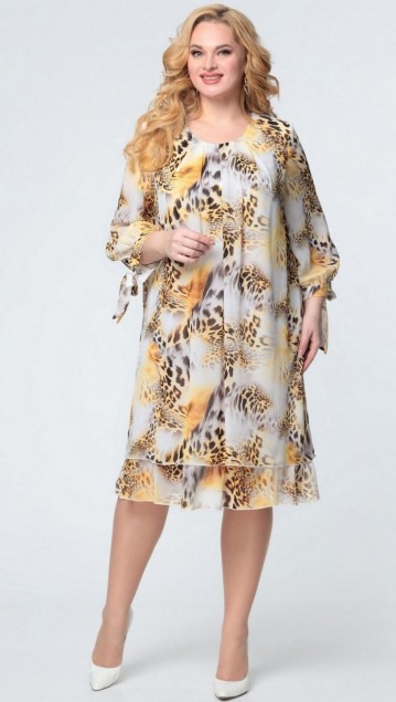 Aira-Style Платье 894 Леопард 