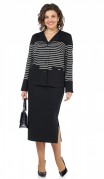 ALANI collection Комплект 2465 Черный-полоска фото 3