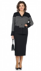  Комплект 2465 Черный-полоска