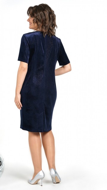 ALANI collection Платье 2468 Синий фото 2