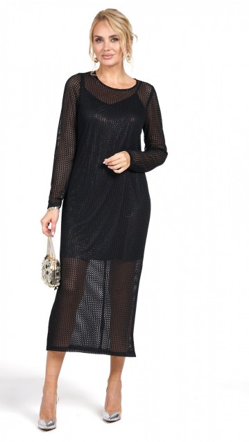 ALANI collection Платье 2481 Черный фото 7