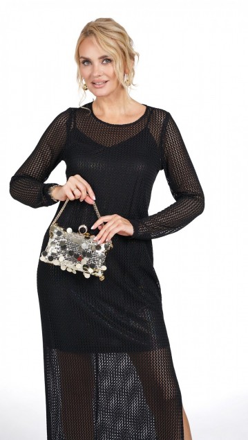 ALANI collection Платье 2481 Черный фото 2