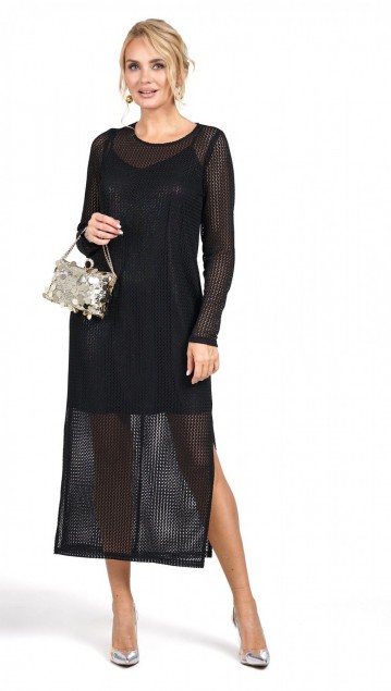 ALANI collection Платье 2481 Черный фото 6