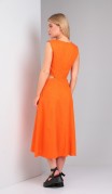ANDREA FASHION Платье 4 Оранжевый фото 5