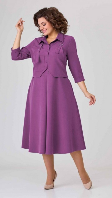 Асолия Платье 2601-1 Фиолетовый 