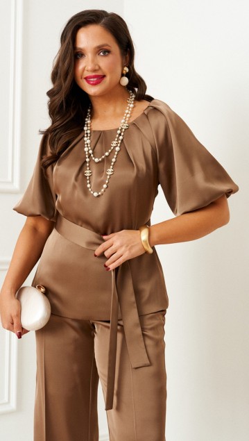 Beautiful&Free Костюм 6381 золотистый фото 3