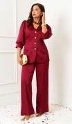 Beautiful&Free Костюм 6382 бордо фото 2