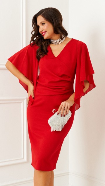 Beautiful&Free Платье 6384 красный фото 3