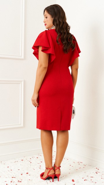 Beautiful&Free Платье 6385 красный фото 6