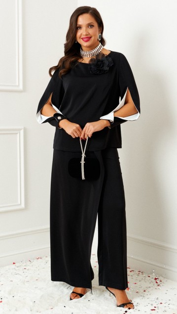 Beautiful&Free Комплект 6386 черный с молоком фото 3