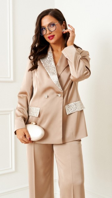 Beautiful&Free Костюм 6398 латте фото 4