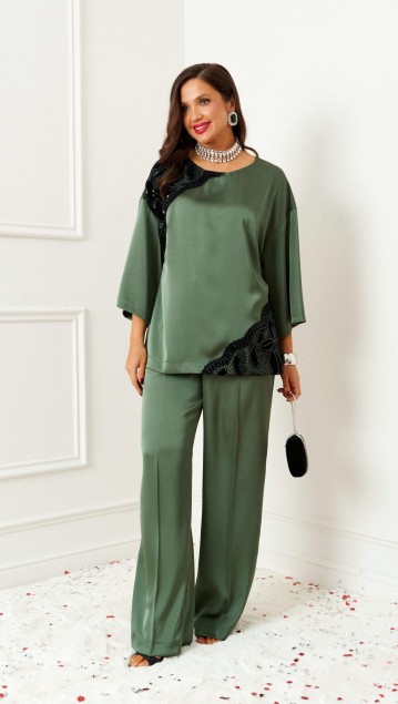 Beautiful&Free Костюм 6401 шалфей 