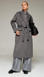  Пальто 7016 графит