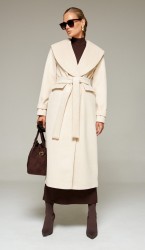  Пальто 7019 молочный