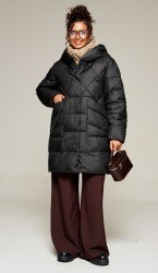  Пальто 8010 черный