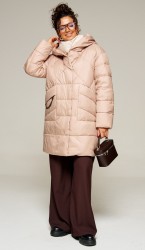  Пальто 8010 песочный