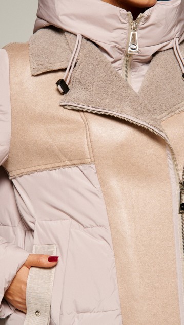 Beautiful&Free Пальто 8011 песочный фото 4