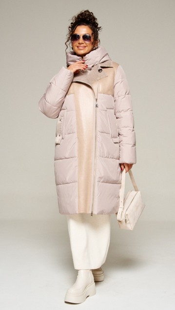 Beautiful&Free Пальто 8011 песочный 