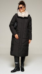  Пальто 8012 черный