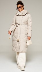  Пальто 8012 кремовый