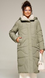  Пальто 8012 оливковый