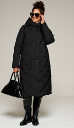  Пальто 8015 черный