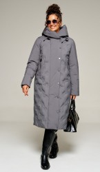  Пальто 8015 графитовый