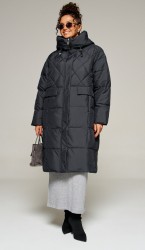  Пальто 8016 черный