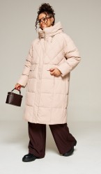  Пальто 8016 песочный