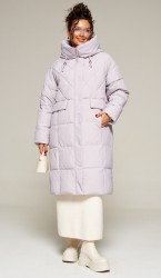  Пальто 8016 светло-серый