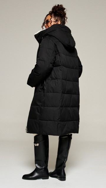 Beautiful&Free Пальто 8019 черный фото 6