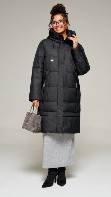 Beautiful&Free Пальто 8022 черный 