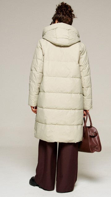 Beautiful&Free Пальто 8022 фисташка фото 5