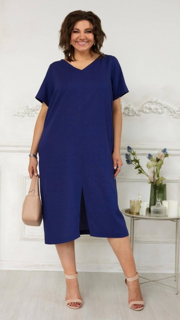 BegiModa Платье 1023 индиго фото 5