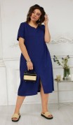 BegiModa Платье 1023 индиго фото 7