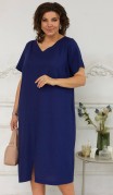 BegiModa Платье 1023 индиго фото 3