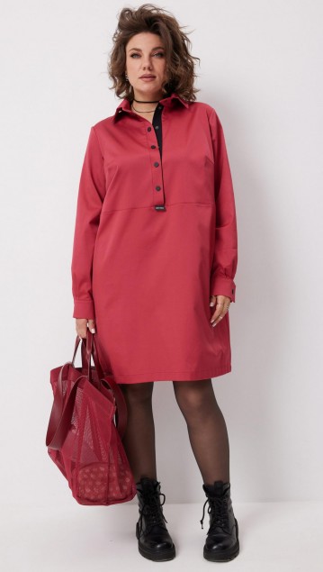 BegiModa Платье 1059 Гранат фото 8