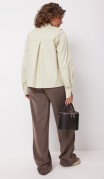 BegiModa Блузка 4135 зелёная дыня фото 7