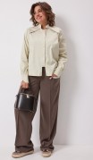 BegiModa Блузка 4135 зелёная дыня фото 9