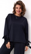 BegiModa Блузка 4139 индиго фото 3