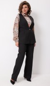 BegiModa Брюки 6068 Чёрный фото 10