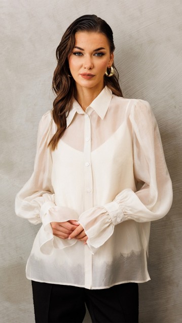 BUTER Блузка 3131 Сливочный 