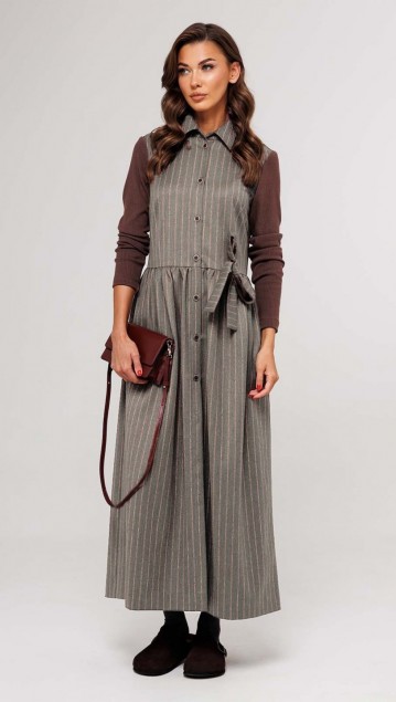 BUTER Платье 3160 Cерый фото 4