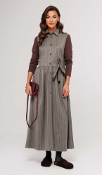  Платье 3160 Cерый